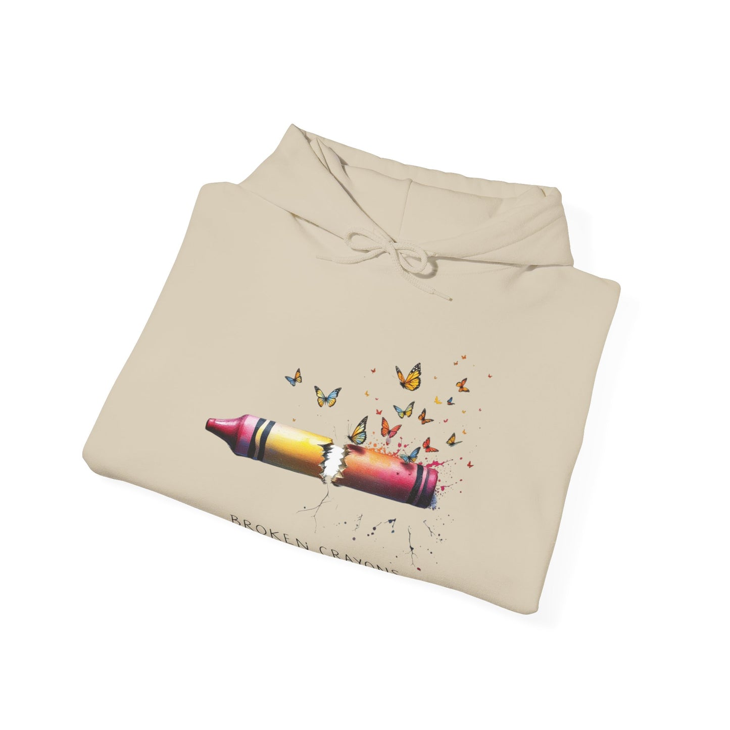 Broken Crayons Still Colour Hoodie