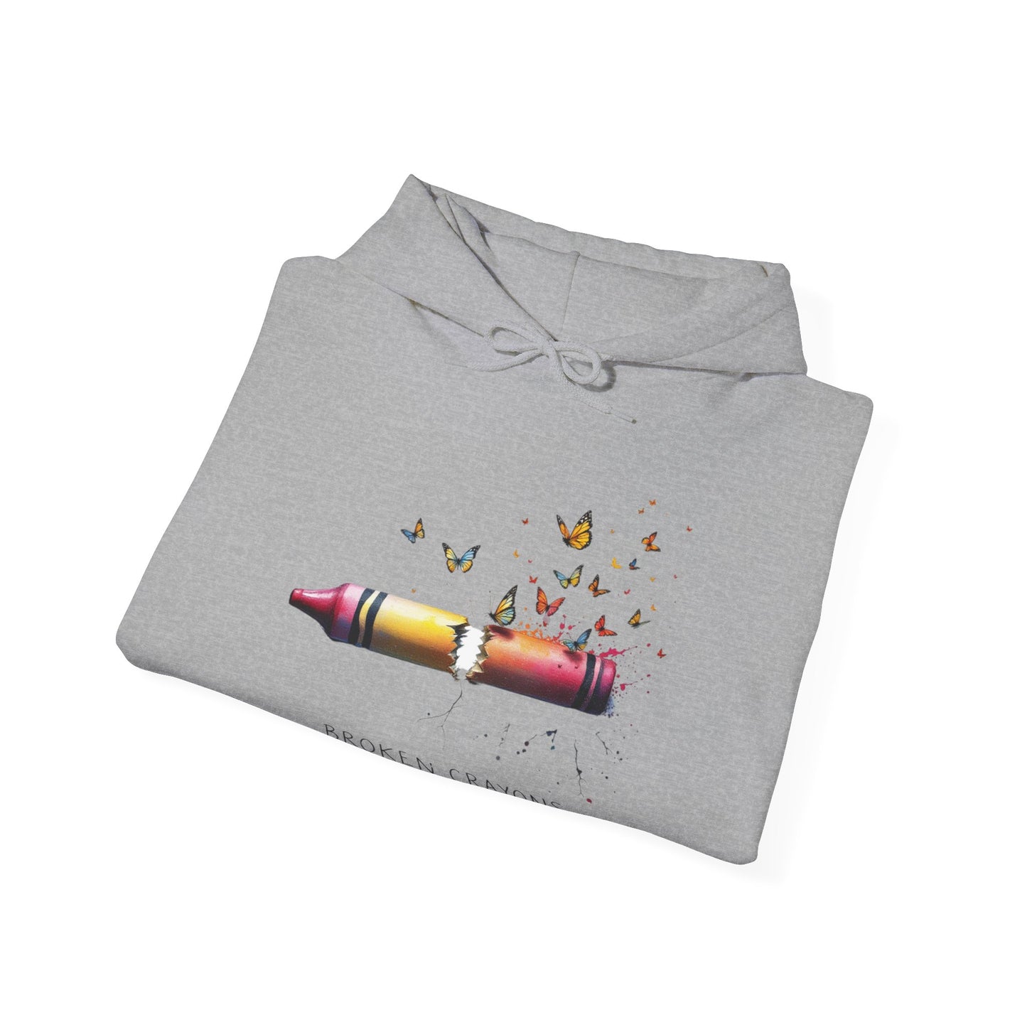 Broken Crayons Still Colour Hoodie