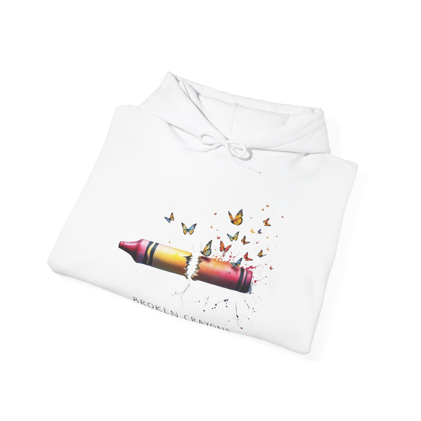 Broken Crayons Still Colour Hoodie