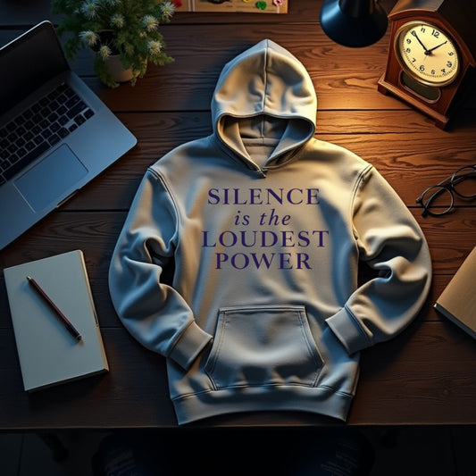 Silence is the Loudest Power Hoodie